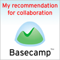 We recommend Basecamp for collaboration