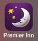 Premier Inn - we stay at the value chain, paid automatically expenses