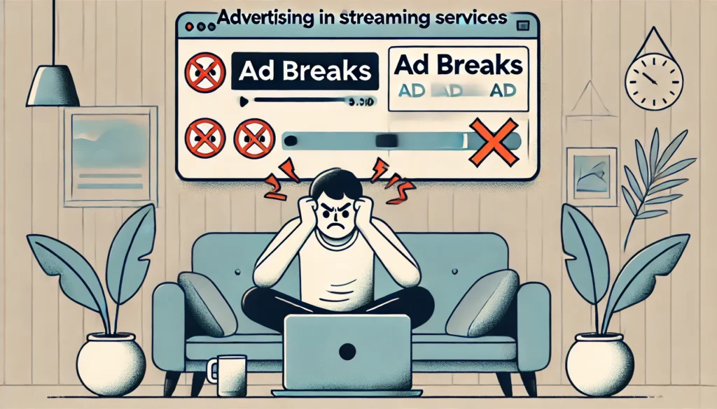 Ads ruining streaming services